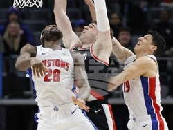 Trail Blazers Pistons Basketball