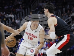 Trail Blazers Pistons Basketball