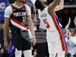 Trail Blazers Pistons Basketball