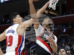 Trail Blazers Pistons Basketball