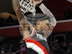 Trail Blazers Pistons Basketball