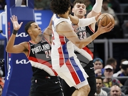 Trail Blazers Pistons Basketball