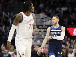 Clippers Timberwolves Basketball