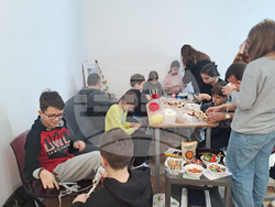 Хърватия - ученици - работилница за сурвачки