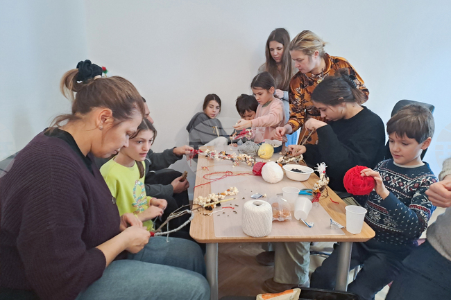 Хърватия - ученици - работилница за сурвачки