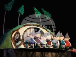 Бургас - Държавен куклен театър - "Снежанка и седемте джуджета" - генерална репетиция