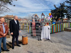 Село Ясен - детска площадка - откриване