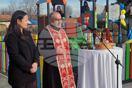 Село Ясен - детска площадка - откриване