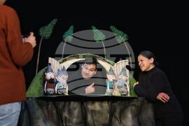 Бургас - Държавен куклен театър - "Снежанка и седемте джуджета" - среща с екипа