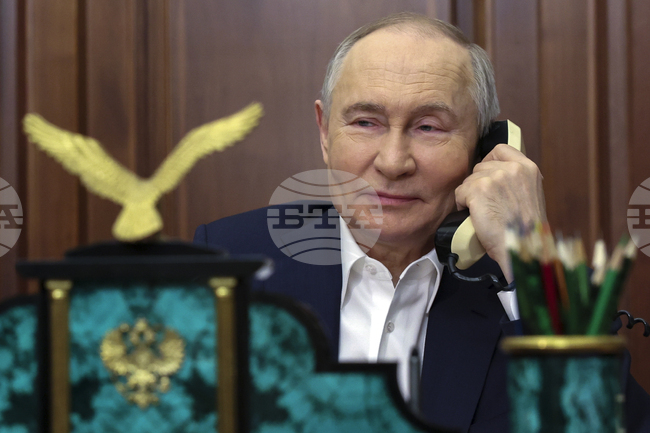 Владимир Путин обсъди в отделни телефонни разговори резултатите от срещата на върха в Аляска с президентите на Беларус и Казахстан 