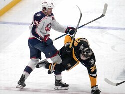 Blue Jackets Penguins Hockey