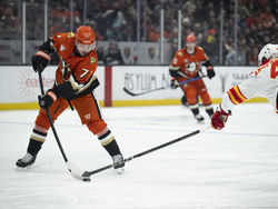 Flames Ducks Hockey