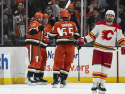 Flames Ducks Hockey