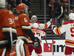 Flames Ducks Hockey