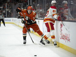 Flames Ducks Hockey