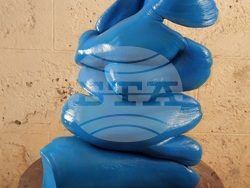 Изложбата „Вибрации - Флуидното движение на човешкото тяло“. Снимка: Галерия „Мисията“