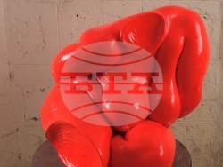 Изложбата „Вибрации - Флуидното движение на човешкото тяло“. Снимка: Галерия „Мисията“