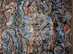 Изложбата „Вибрации - Флуидното движение на човешкото тяло“. Снимка: Галерия „Мисията“