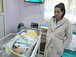 Сандански - МБАЛ „Югозападна болница” - първо родено бебе