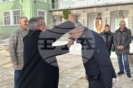 Гурково - централен площад - първа копка