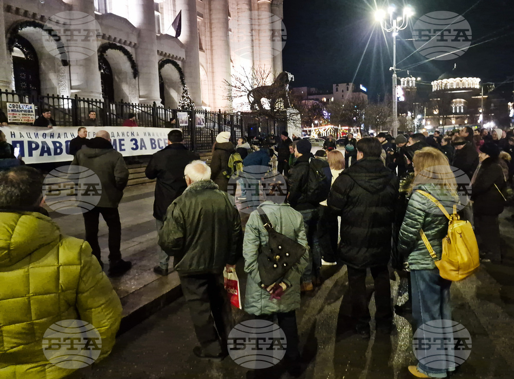 Protesters Rally against Borislav Sarafov’s Election as Prosecutor General