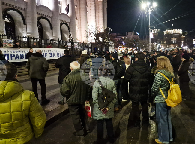 Protesters Rally against Borislav Sarafov’s Election as Prosecutor General