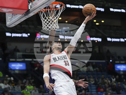 Trail Blazers Pelicans Basketball