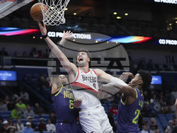 Trail Blazers Pelicans Basketball