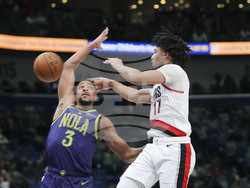 Trail Blazers Pelicans Basketball