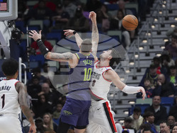 Trail Blazers Pelicans Basketball
