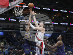 Trail Blazers Pelicans Basketball