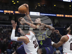 Trail Blazers Pelicans Basketball