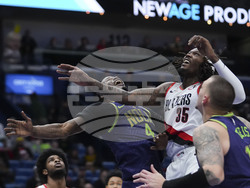 Trail Blazers Pelicans Basketball