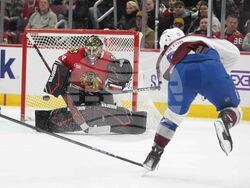 Avalanche Blackhawks Hockey