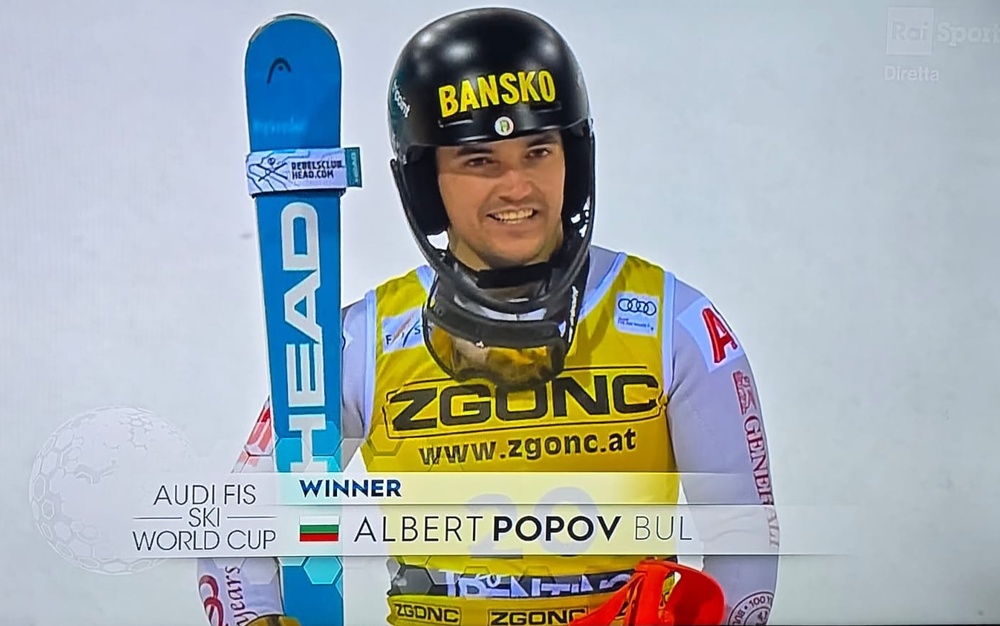 Община Банско: Почетният банскалия Алберт Попов със злато за Световната купа