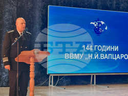 Варна - Висше военноморско училище - тържество - годишнина