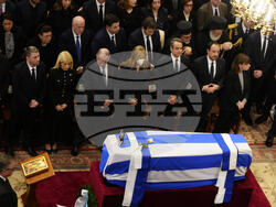Greece Simitis State Funeral