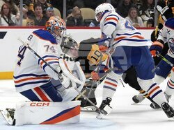 Oilers Penguins Hockey