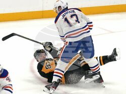 Oilers Penguins Hockey