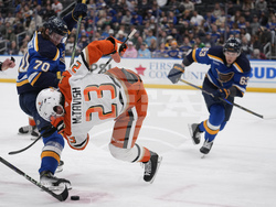 Ducks Blues Hockey