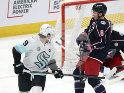 Kraken Blue Jackets Hockey