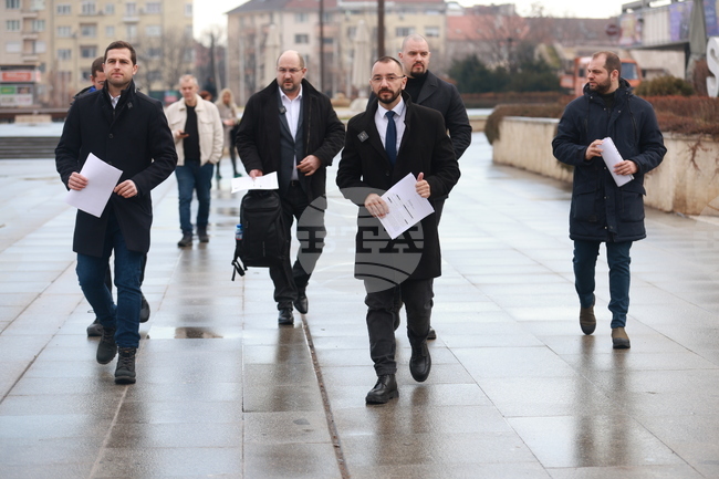  ГЕРБ-СДС - общински съветници - брифинг