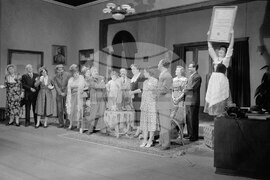 През 1955 г. е премиерата на комедията "Д-р" от Бранислав Нушич в народния театър "Иван Вазов"