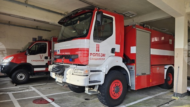 Wildfire Near Gorno Spanchevo Affects 70 Hectares of Land, Containment Efforts Continue