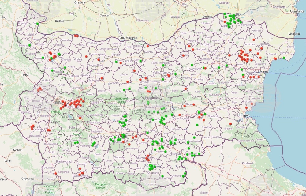 Интерактивна карта показва нерегламентирани сметища в страната