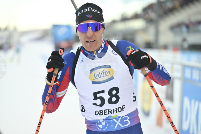 Френските биатлонисти окупираха подиума в спринта при мъжете в Оберхоф, Константин Василев записа най-добро класиране от българите