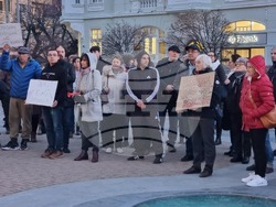 Сливен - протест - ПП "Сините камъни"