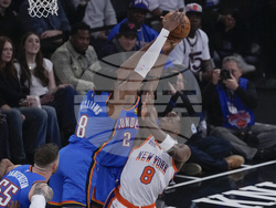 Thunder Knicks Basketball