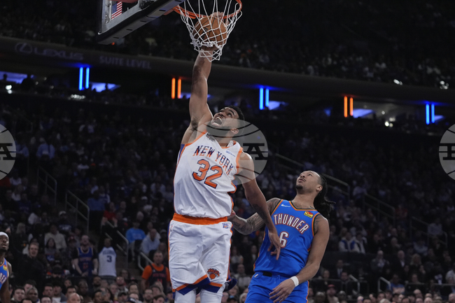 Оклахома стигна до успех над Ню Йорк в среща от НБА