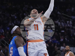 Thunder Knicks Basketball